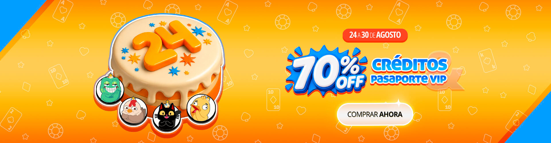 ? �Hoy es d�a de fiesta! Es el aniversario de MagnoJuegos y hay 70% de descuento en todo.
