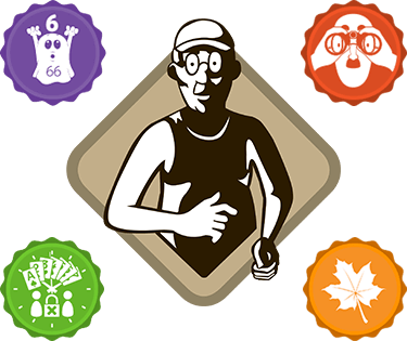 Carrera de las Conquistas - Badges